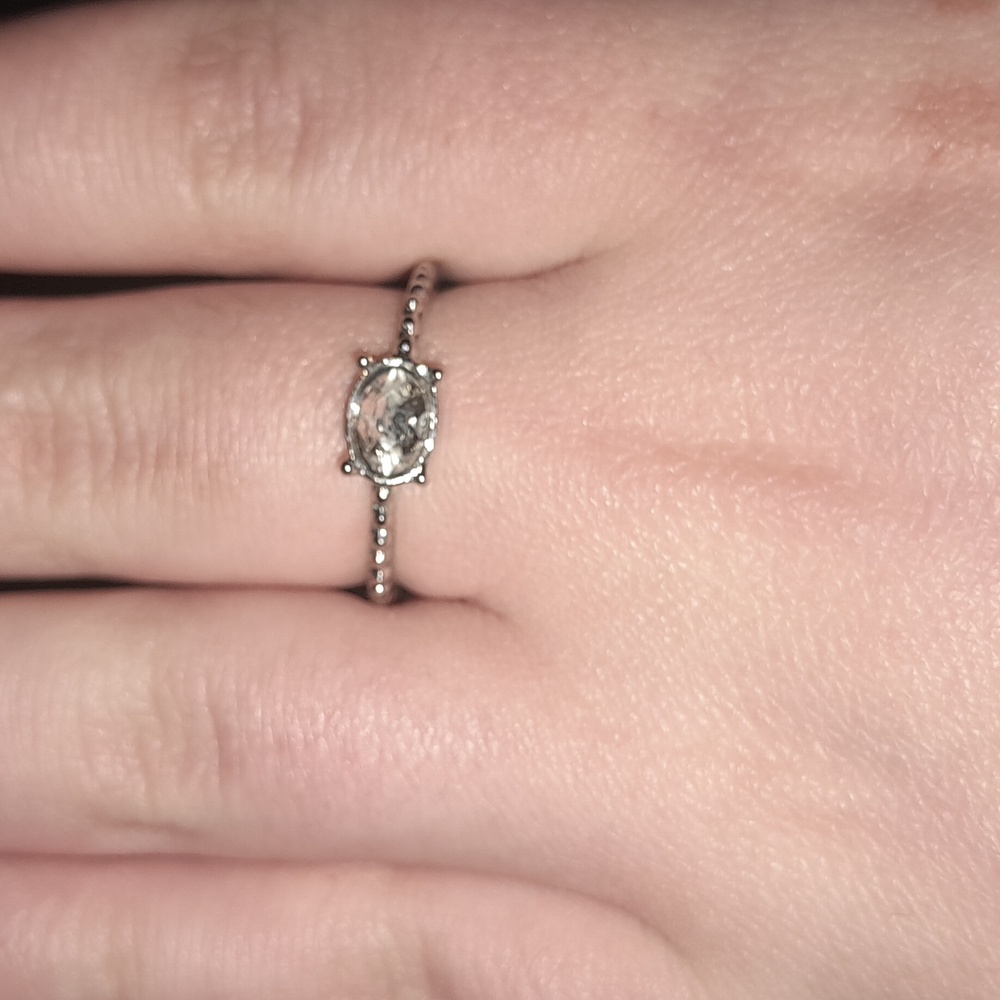 Fake dimond ring